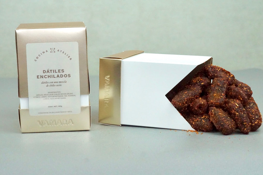 Caja Chica Dátiles Enchilados